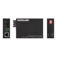 Convertitore di media Intellinet - 1GbE - 10Base-T, 1000Base-SX, 100Base-TX, 1000Base-T
