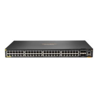 HPE Aruba Networking CX 6200F 48G Class4 PoE 4SFP+ 740W Switch - Switch - max. Stacking 10 km - L3 - gestito - 48 x 10/100/1000