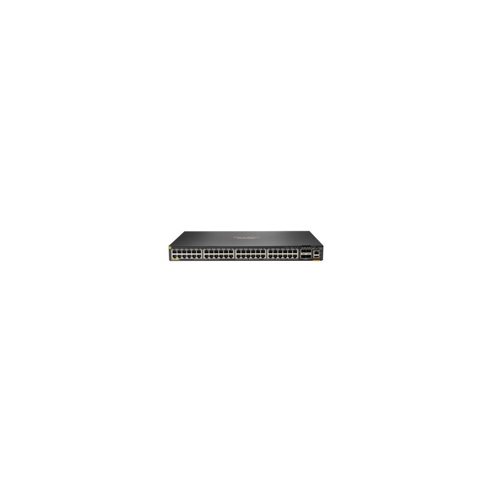 HPE Aruba Networking CX 6200F 48G Class4 PoE 4SFP+ 740W Switch - Switch - max. Stacking 10 km - L3 - gestito - 48 x 10/100/1000