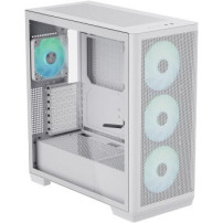 AEROCOOL ADVANCED TECHNOLOGIES Geh Midi APNX C1 MicroATX/ATX/MiniITX o.N. white - ATX - Midi/Minitower - ATX
