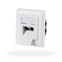 M-CAB Presa di rete CAT6a da incasso doppia RJ45 - Rete
