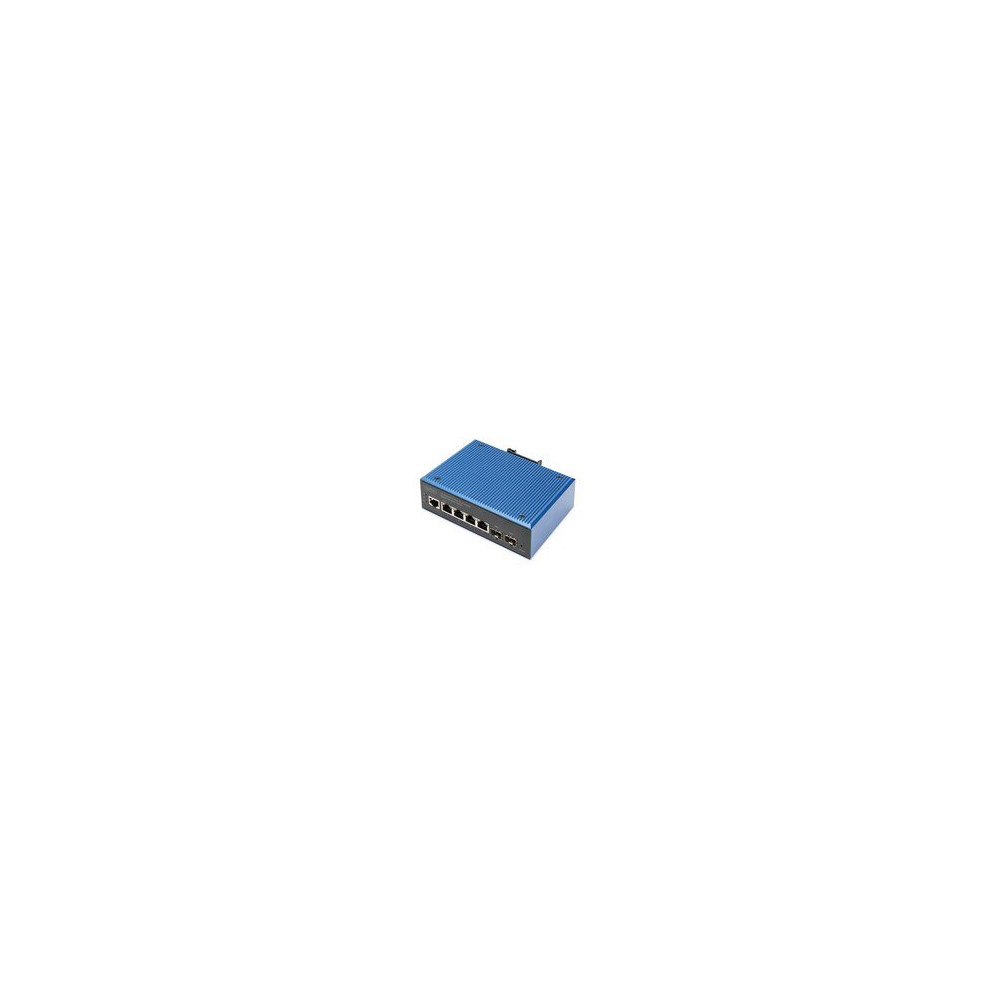 Switch Gigabit Ethernet industriale DIGITUS a 4+2 porte L2 gestito