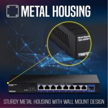 TRENDnet Switch non gestito a 9 porte 2.5G con porta SFP+ 10G