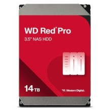 WD Red Pro WD142KFGX - Disco rigido - 14 TB - interno - 3.5″ (8.9 cm)