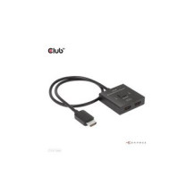 Club 3D CSV-1384 Switch KVM a 2 porte - Ingresso video HDMI