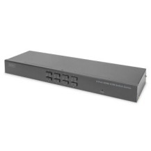 DIGITUS Desktop 8 porte HDMI KVM Switch Single View