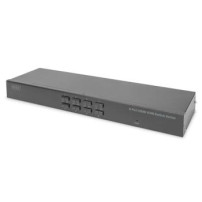 DIGITUS Desktop 8 porte HDMI KVM Switch Single View