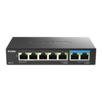 D-Link DMS 107 - Switch - unmanaged - 5 x 10/100/1000 + 2 x 2.5GBase-T