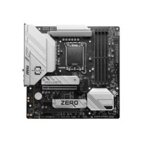 MSI B760M PROJECT ZERO - Scheda madre - micro ATX - Socket LGA1700 - Chipset B760 - USB 3.2 Gen 1, USB 3.2 Gen 2, USB-C 3.2 Gen2