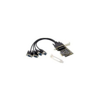 Conceptronic Scheda PCI Express a 4 porte RS232 DB9 Adattatore
