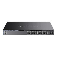TP-Link Omada SG6428XHP switch di rete Gestito L3 Gigabit Ethernet (10/100/1000) Supporto Power over Ethernet (PoE) 1U