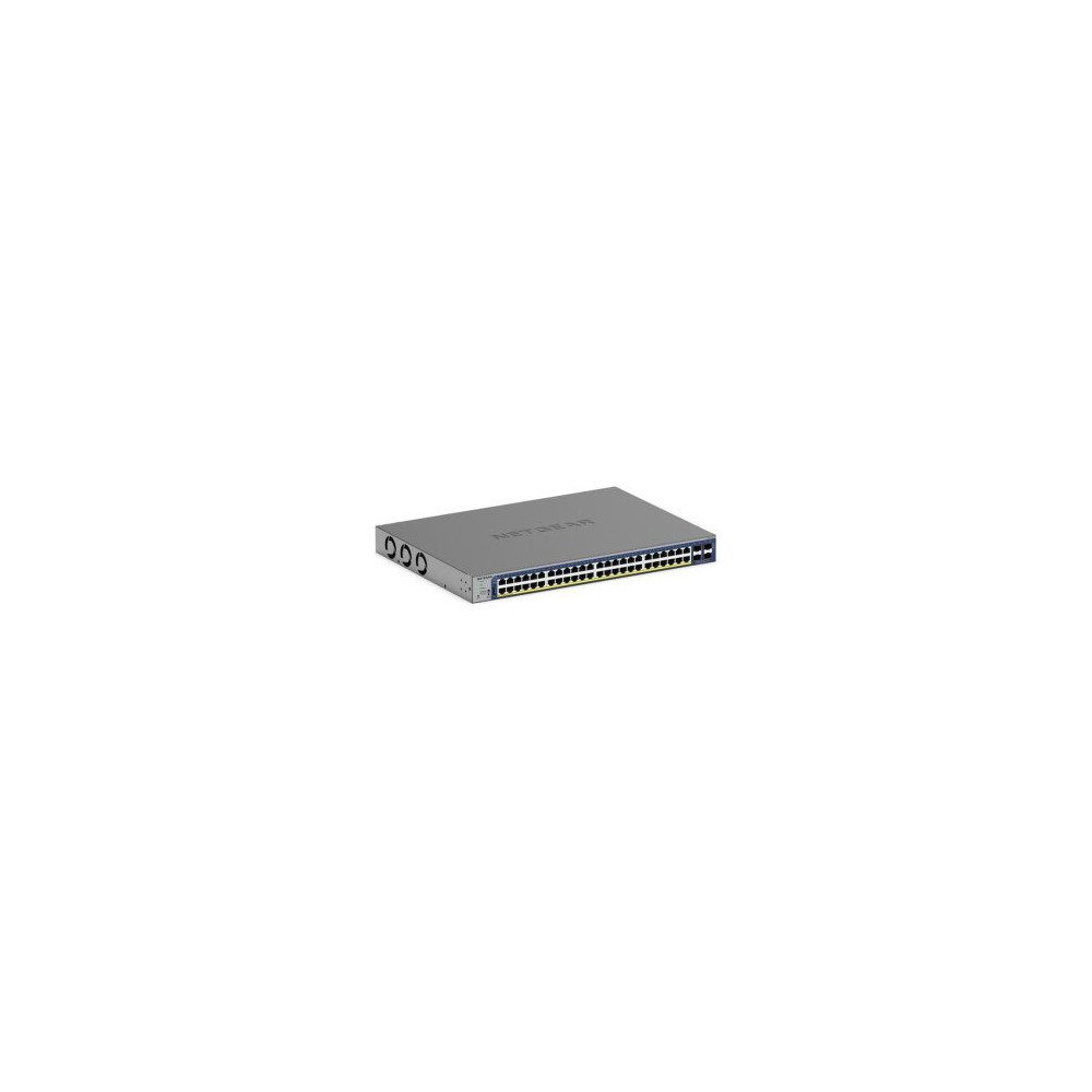 Netgear Smart GS752TXP - V3 - Switch - L3 Lite - Smart - 48 x 10/100/1000 (PoE+)