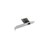 Lanberg PCE-1GB-201 - Integrata - Cablata - PCI Express - Ethernet - 1000 Mbit/s - Nero