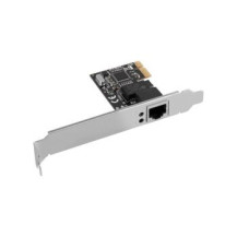 Lanberg PCE-1GB-201 - Integrata - Cablata - PCI Express - Ethernet - 1000 Mbit/s - Nero