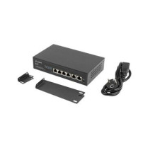 Lanberg RSFE-4P-2FE-60 - Unmanaged - Fast Ethernet (10/100) - Power over Ethernet (PoE) - Montaggio su rack - 1U