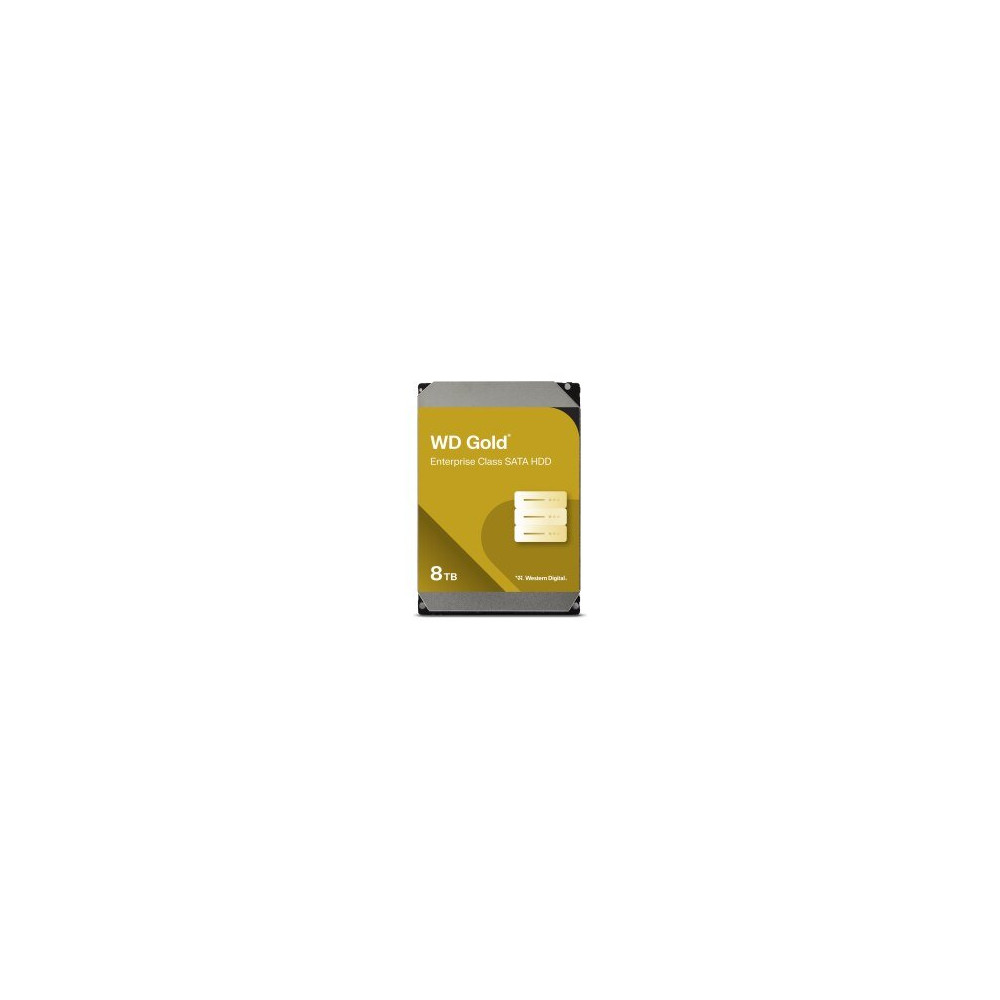 WD Gold WD8005FRYZ - Disco rigido - Enterprise - 8 TB - interno - 3.5″ (8.9 cm)