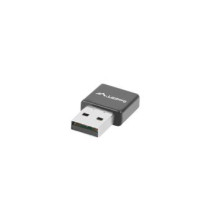 Lanberg NC-0300-WI - Senza fili - USB - 2400 Mbit/s - Nero