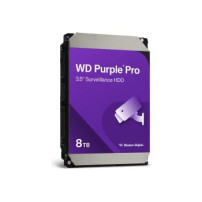 WD Purple Pro WD8002PURP - Disco rigido - 8 TB - videosorveglianza, Smart Video - interno - 3,5″ (8,9 cm)