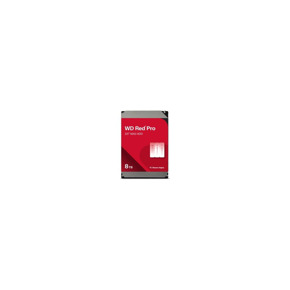 WD Red Pro WD8005FFBX - Disco rigido - 8 TB - interno - 3.5″ (8.9 cm)