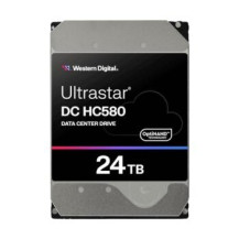 WD Ultrastar DC HC580 WUH722424AL5204 - Disco rigido - Data center - 24 TB - interno - 3.5″ (8.9 cm)