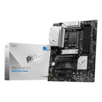 MSI PRO B760-P II - Scheda madre - ATX - Presa LGA1700 - Chipset B760 - USB 3.2 Gen 1, USB-C 3.2 Gen2 - 2.5 Gigabit LAN - Grafic