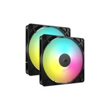 Corsair RS140 ARGB - Gehäuselüfter - 140 mm - Schwarz (Packung mit 2)