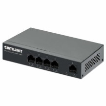 Intellinet Switch PoE+ Gigabit Ethernet a 5 porte Quattro porte Gigabit PSE una porta Gigabit - Switch - 1 Gbps