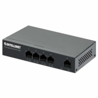 Intellinet Switch PoE+ Gigabit Ethernet a 5 porte Quattro porte Gigabit PSE una porta Gigabit - Switch - 1 Gbps