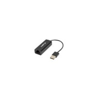 Lanberg NC-0100-01 - Nero - 20 g - 1 pezzo(i) - 10 Gbit/s - 0,15 m