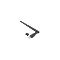 Lanberg NC-1200-WIE - Integrato - Senza fili - USB - WLAN - 1200 Mbit/s - Nero