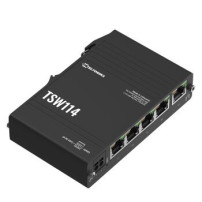 Teltonika TSW114 - Switch - unmanaged - 5 x 10/100/1000