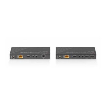 Lindy Trasmettitore e ricevitore - KVM / Audio / USB / Infrarossi / Estensore di rete