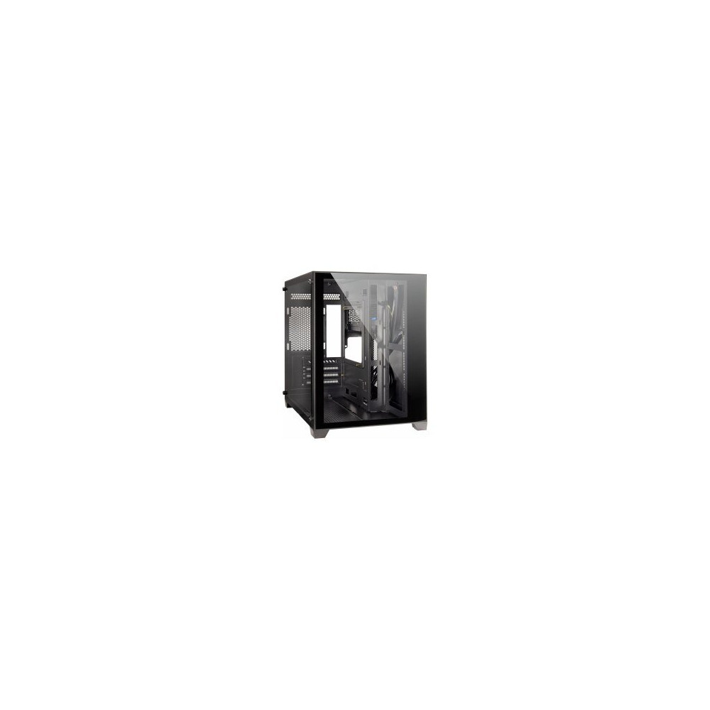 Inter-Tech C-501 Aspect - Tower - ATX - Pannello laterale con finestra (vetro temperato)