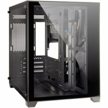 Inter-Tech C-501 Aspect - Tower - ATX - Pannello laterale con finestra (vetro temperato)