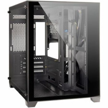 Inter-Tech C-501 Aspect - Tower - ATX - Pannello laterale con finestra (vetro temperato)