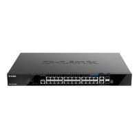 D-Link DGS-1520-28MP/E switch di rete Gestito L3 Gigabit Ethernet (10/100/1000) Supporto Power over Ethernet (PoE) 1U