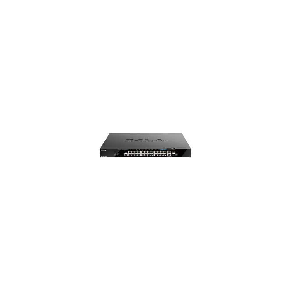D-Link DGS-1520-28MP/E switch di rete Gestito L3 Gigabit Ethernet (10/100/1000) Supporto Power over Ethernet (PoE) 1U