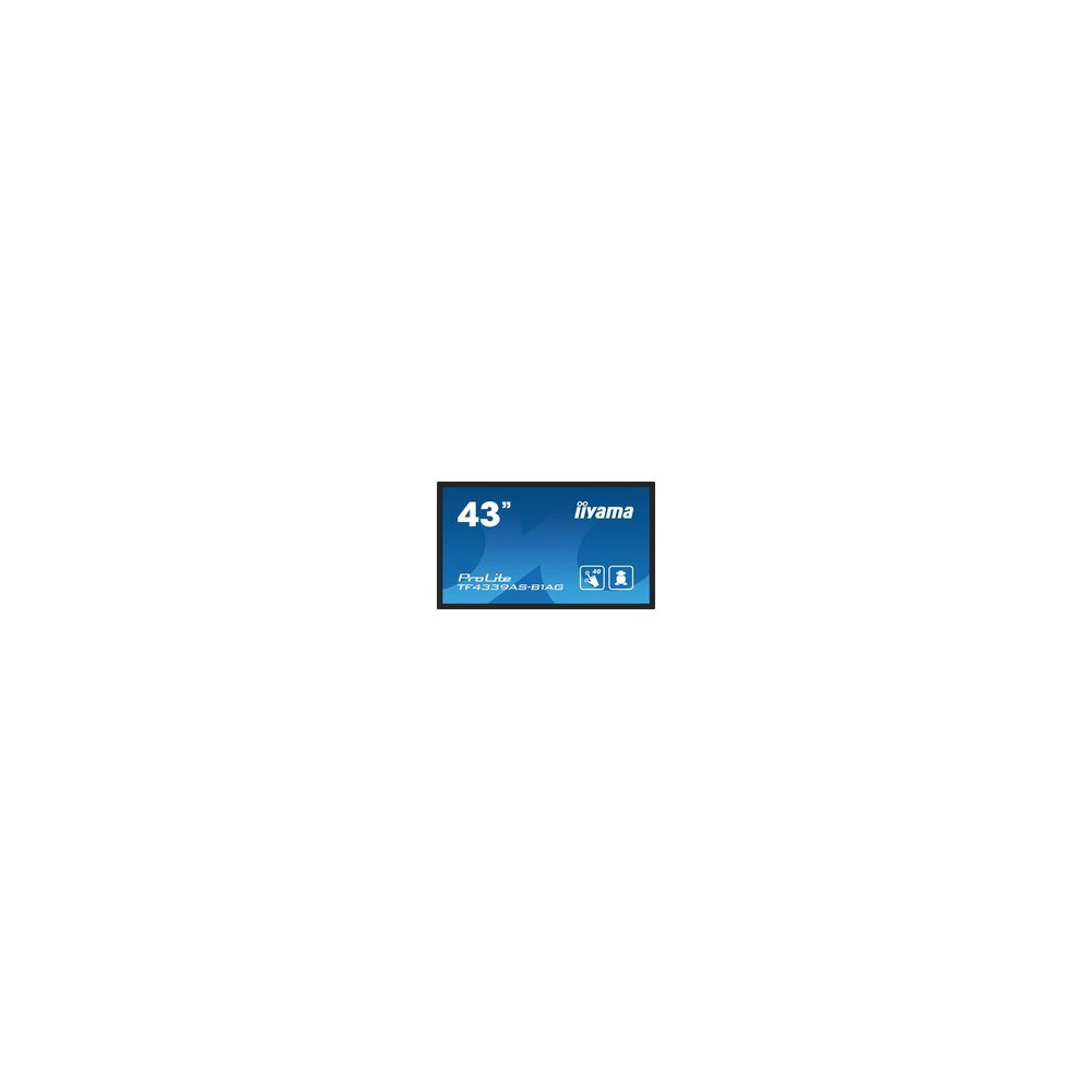 Iiyama ProLite TF4339AS-B1AG - Classe di diagonale da 109 cm (43″) (108 cm (42,5″)