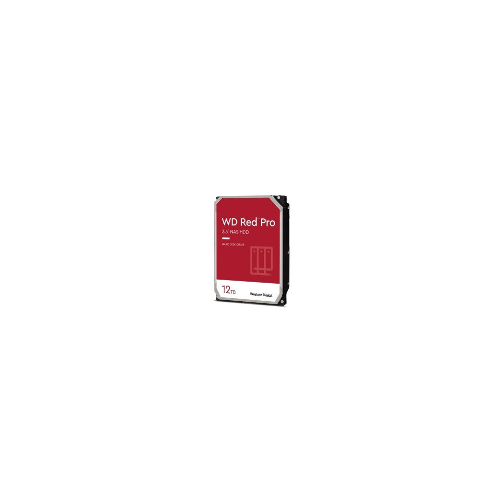 WD Red Pro WD122KFBX - Disco rigido - Enterprise - 12 TB - interno - 3.5″ (8.9 cm)