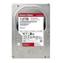 WD Red Pro WD122KFBX - Disco rigido - Enterprise - 12 TB - interno - 3.5″ (8.9 cm)