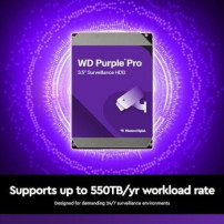 WD Purple Pro WD102PURP - Disco rigido - 10 TB - interno - 3.5″ (8.9 cm)