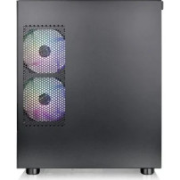 Thermaltake View 170 TG ARGB - Micro-Case - micro ATX - pannello laterale con finestra (vetro temperato)