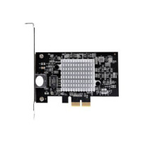StarTech.com Scheda adattatore di rete PCIe a 1 porta da 10 Gbps, Scheda di rete per PC/server, Scheda Ethernet PCIe a basso pro