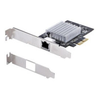 StarTech.com Scheda adattatore di rete PCIe a 1 porta da 10 Gbps, Scheda di rete per PC/server, Scheda Ethernet PCIe a basso pro