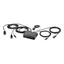 StarTech.com 2-Port Hybrid USB-C DisplayPort KVM Switch