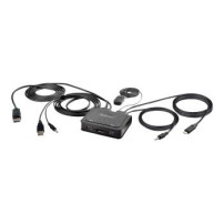 StarTech.com 2-Port Hybrid USB-C DisplayPort KVM Switch