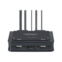 StarTech.com 2-Port Hybrid USB-C DisplayPort KVM Switch