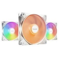 Be Quiet! Light Wings LX - Ventola per case - PWM - 120 mm - bianco (confezione da 3)