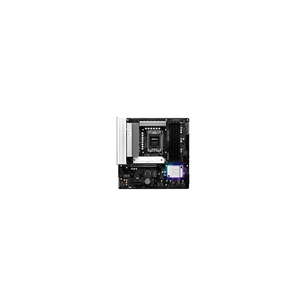 ASRock B860M Pro RS - Scheda madre - micro ATX - Socket LGA1851 - Chipset B860 - USB-C 3.2 Gen 2x2, USB-C 3.2 Gen2, USB 3.2 Gen