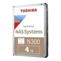 Toshiba N300 NAS Hard Drive 4TB 512MB - Disco rigido - Serial ATA